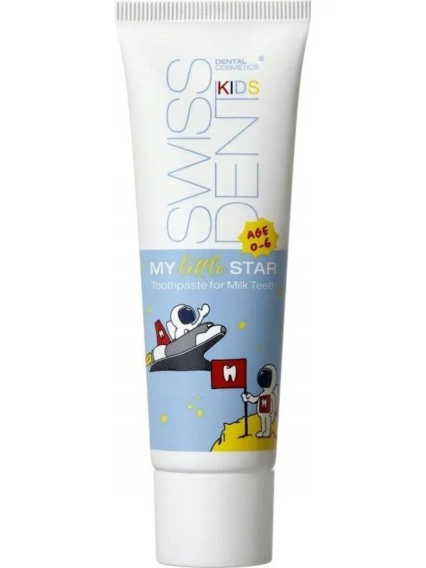 SWISSDENT Tannkrem Kids My Little Star toothpaste for children 0-6 years 50ml