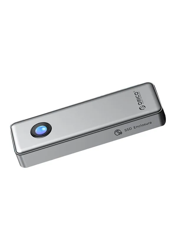 ORICO OUM2-G20 M.2 NVME USB-C 3.2 20Gb/s Disk Drive - Silver