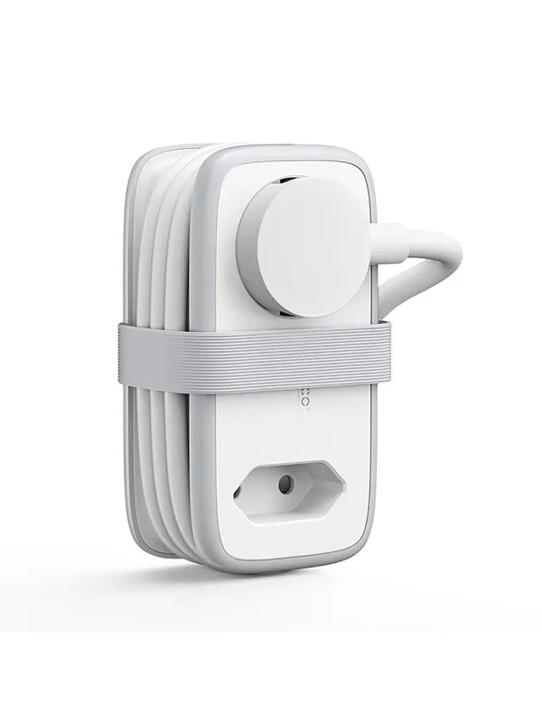 ORICO APP 15.5W 5in1 Power Strip 2x AC + 2x USB-A + 1x USB-C - White