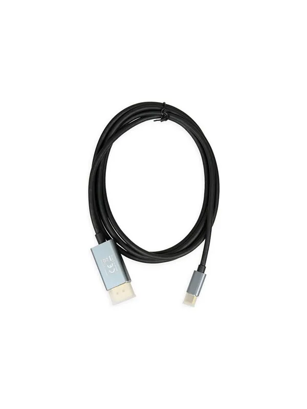 iBOX - video adapter cable - USB-C to DisplayPort - 1.8 m