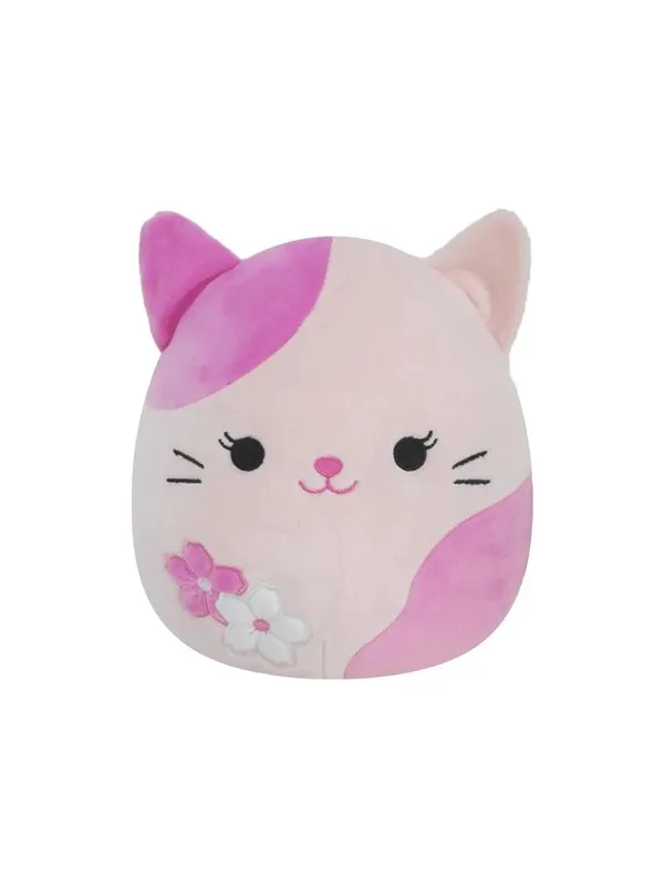 Squishmallows Roseanne Pink Cat With Sakura Flowers