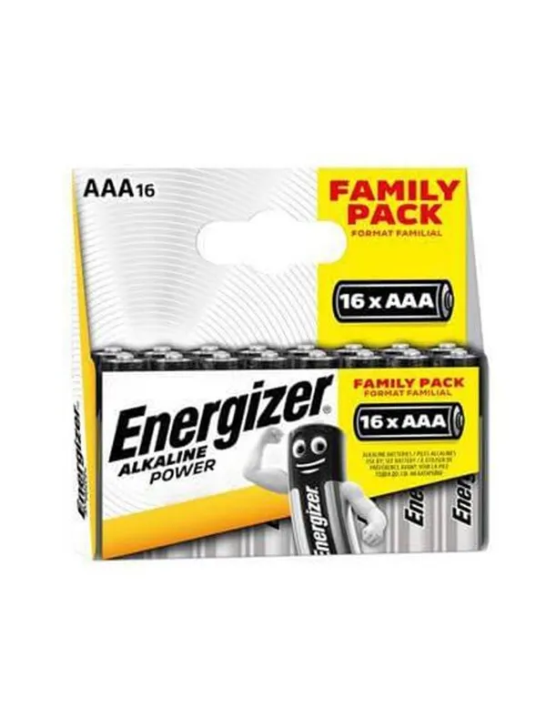 Energizer Batteri AAA/LR03 Alkaline Power 16-pack