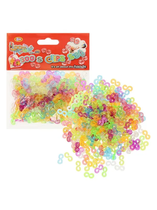 Loom Twister Clips 300pcs.