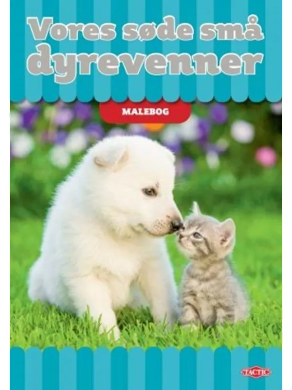 Tactic Vores søde dyrevenner malebog
