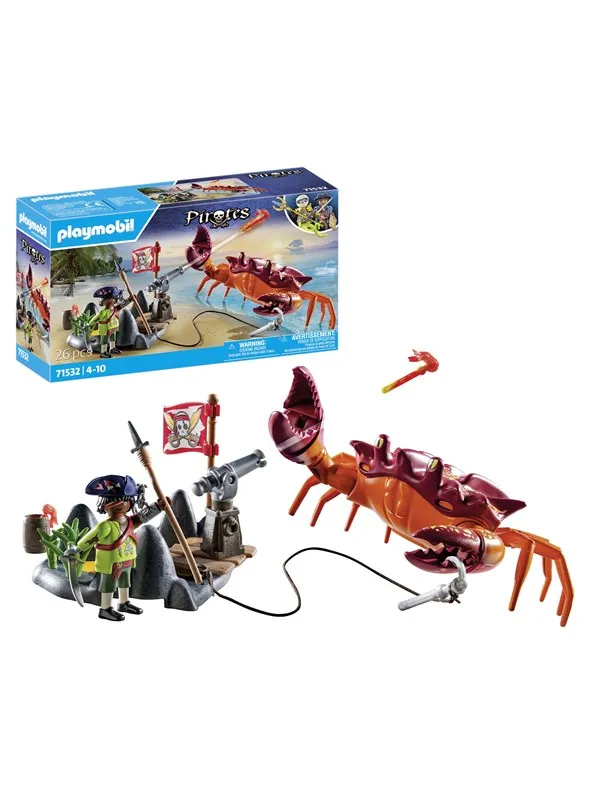 Playmobil Pirates - Kamp med den gigantiske krabben
