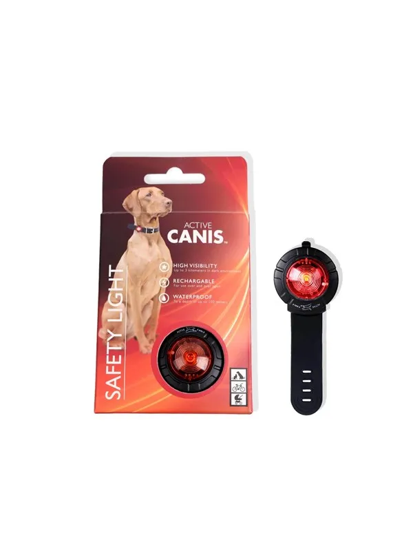 Active Canis Sikkerhetslys rød