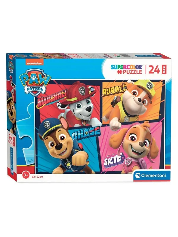 Clementoni Maxi Jigsaw Puzzle Paw Patrol 24st. Gulv