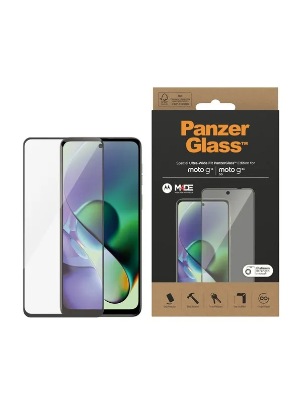 PanzerGlass Screen Protector Motorola G14 | G54 5G | Ultra-Wide Fit