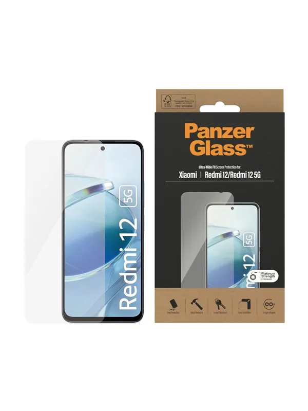 PanzerGlass Screen Protector Xiaomi Redmi 12 | Classic Fit