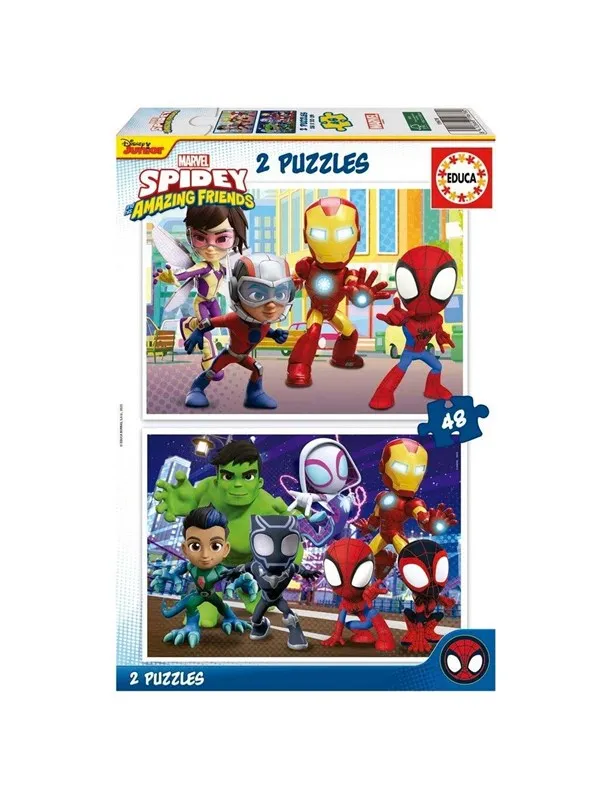 Educa 2x48 Spidey & His Amazing Friends