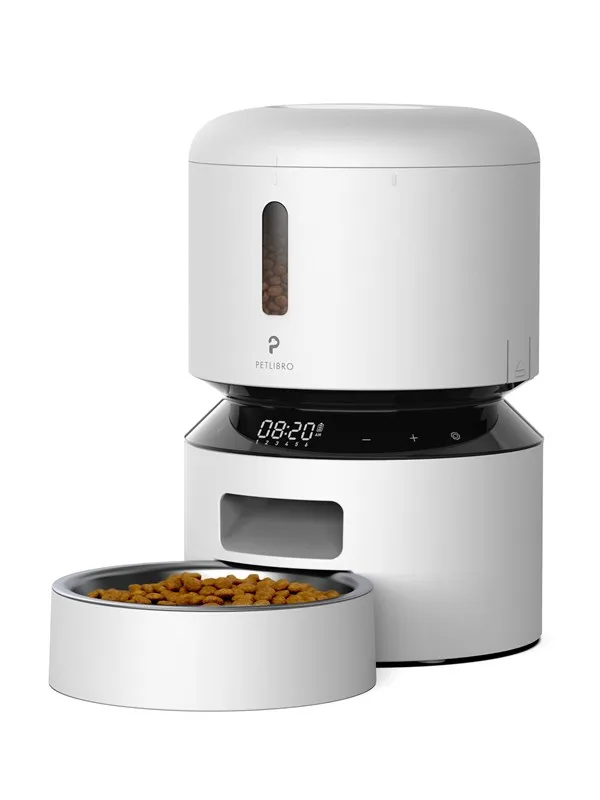 Petlibro GRANARY AUTOMATIC FEEDER 3L WHITE-UK&EU ADAPTER