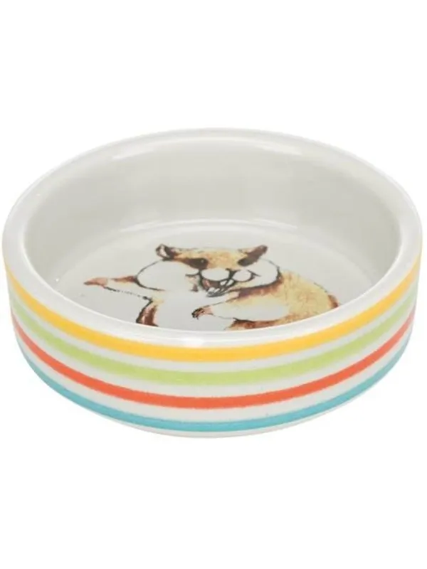 Trixie Ceramic Bowl 80 ml/ø 8 cm multi-coloured