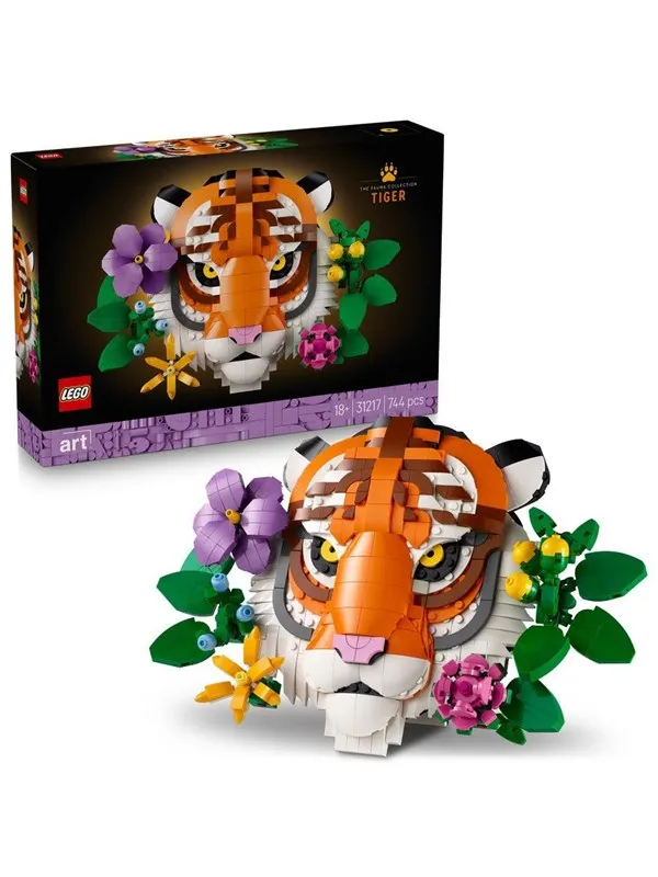 LEGO Art 31217 The Fauna Collection - Tiger