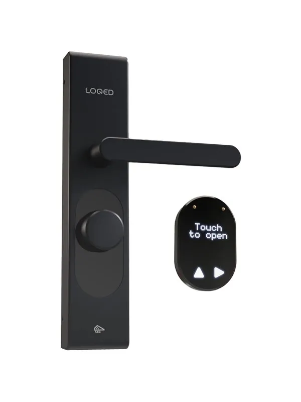Shelly LOQED Touch Smart Lock, Black Edition