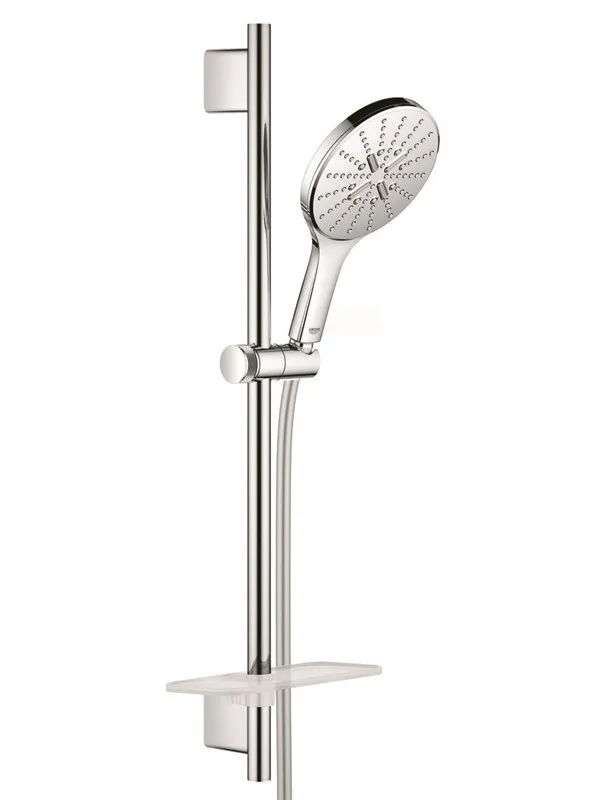 Grohe Rainshower smartactive 150 shower rail set 3 sprays