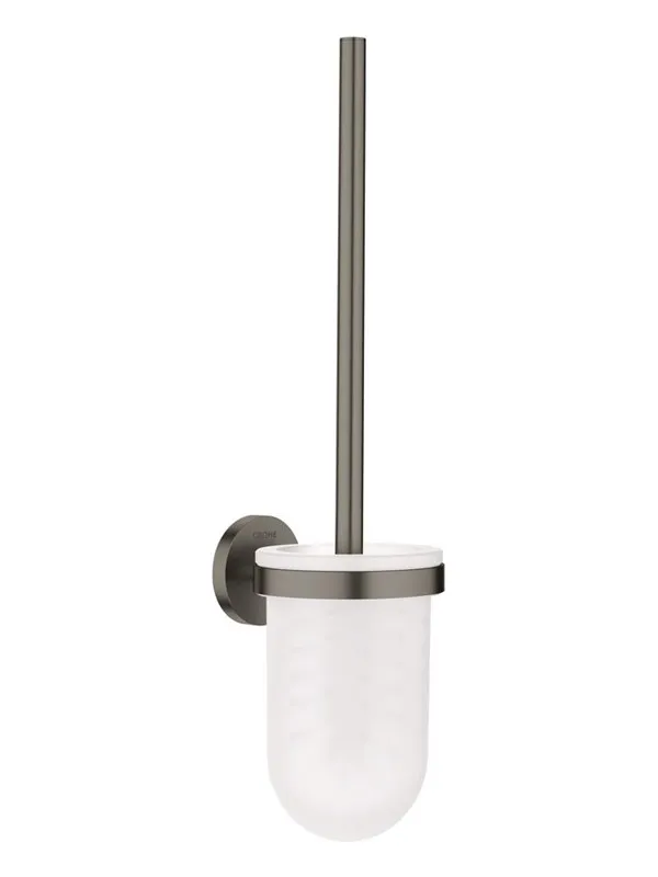 Grohe Essentials, Toalettbørste sett, børstet hard grafitt