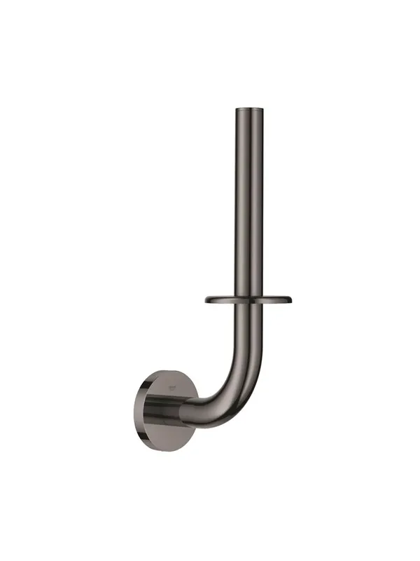 Grohe Essentials Spare toilet paper holder brushed warm sunset polished hard graphite