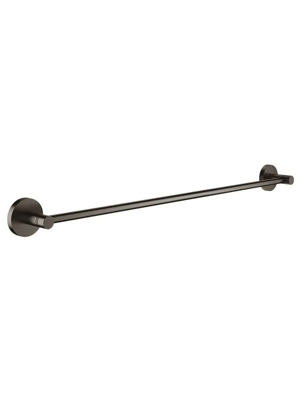 Grohe essentials towel rail 600 mm brushed graphite