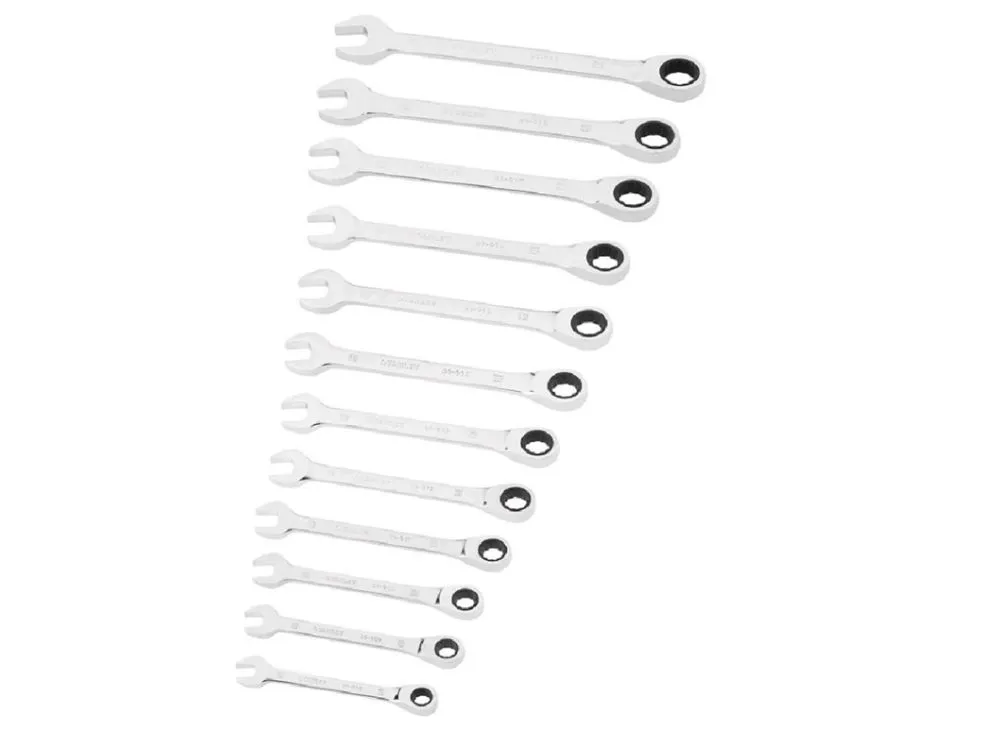Stanley Ratchet Wrenches Set - 12 Pcs