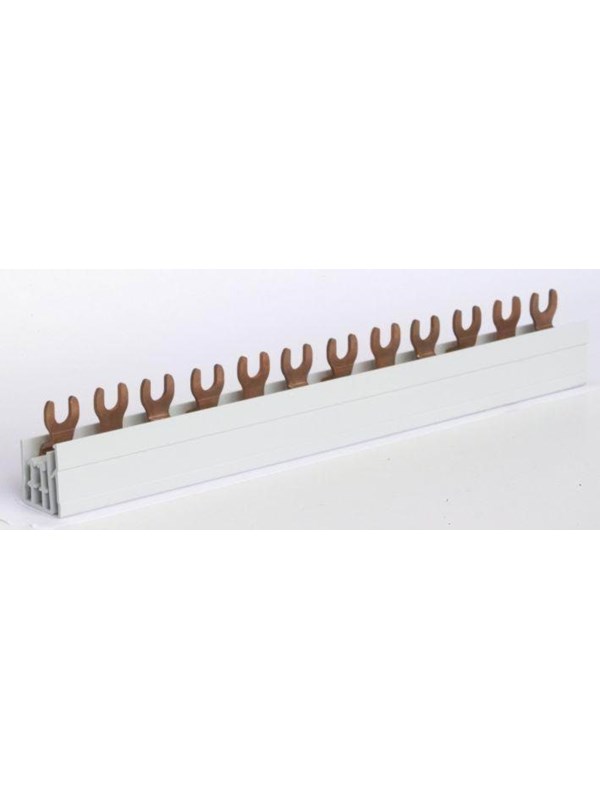 Hager Insulated busbar 4p 63a fork 10mm2 57m
