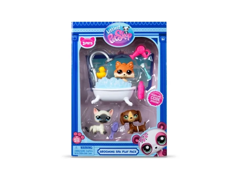 LITTLEST PET SHOP GROOMING SPA PLAY PACK