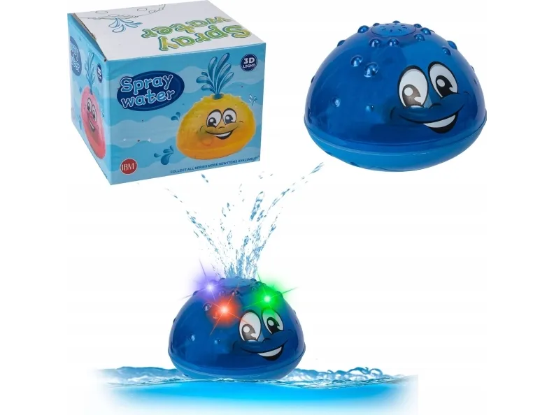 LeanToys ?Syrenka til badet, rull/vannlek, svømmende dukke, turkis & rosa, MIX