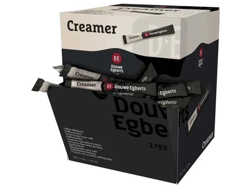 Coffee whitner, JDE, 2,5g sticks karton a 500 stk