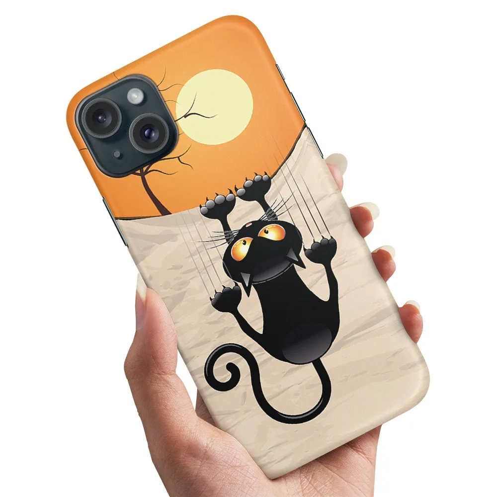 Deksel / Mobildeksel til iPhone 15 - Klorekatt