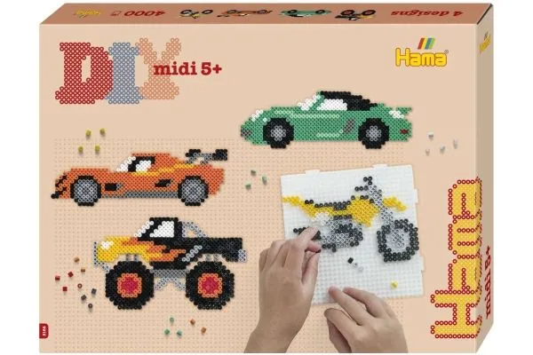 Hama midi gaveeske biler