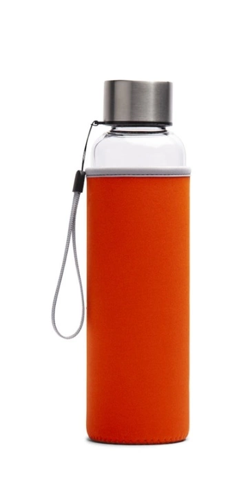 Lord Nelson Glassflaske med neoprenhylse 60 cl, oransje