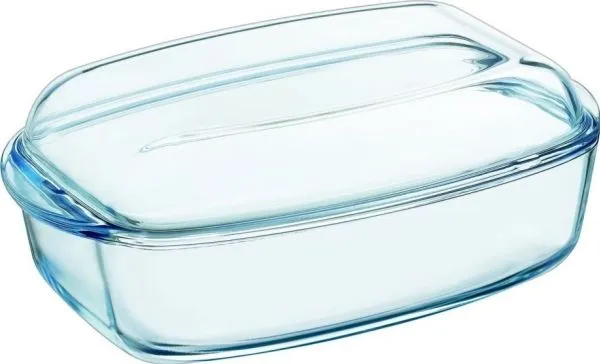 Pyrex 465A000, 3 l, Gjennomsiktig, Borosilikatglass, Glass, 190 mm, 130 mm