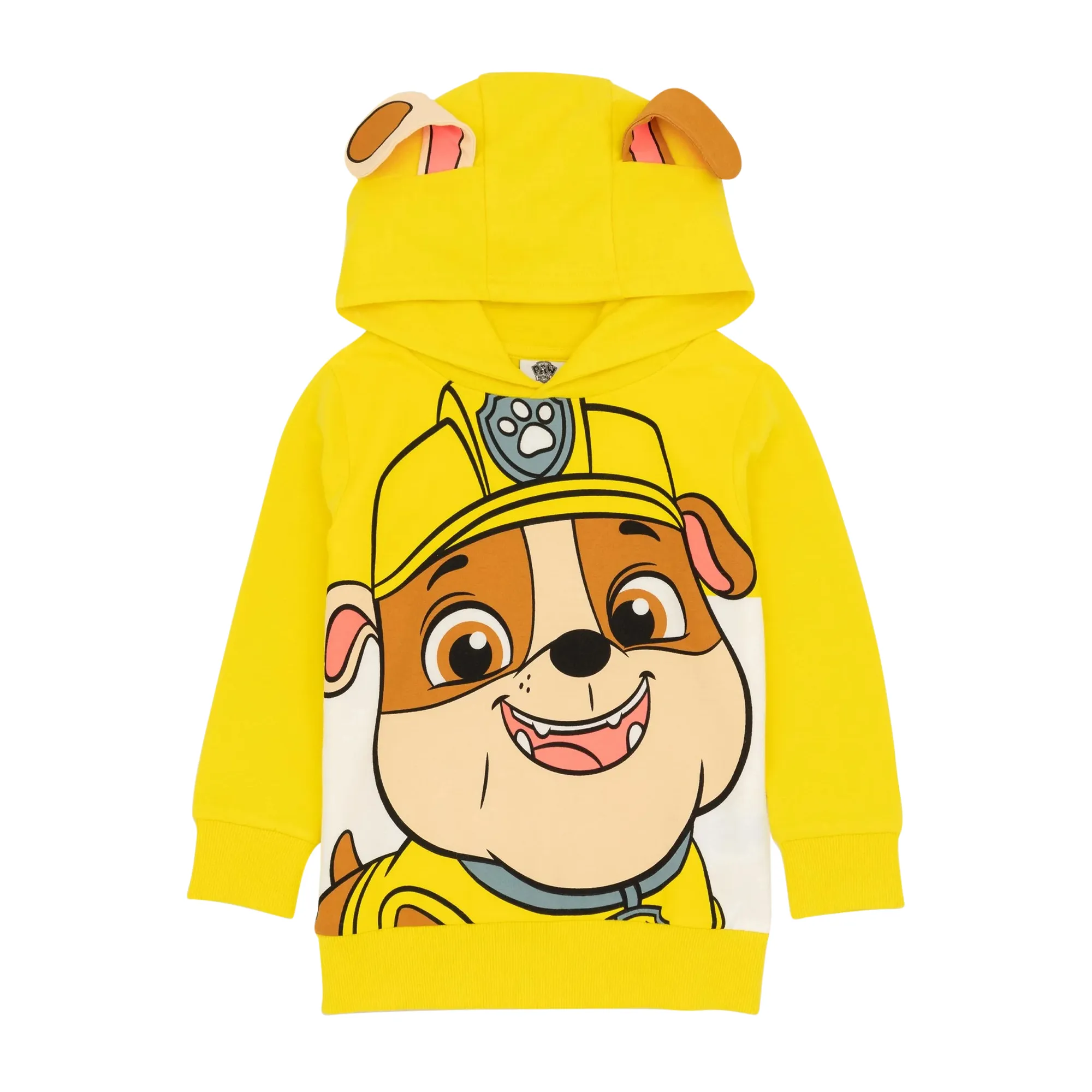 Paw Patrol Childrens/Kids Rubble 3D Ears 3D Ears Hoodie
