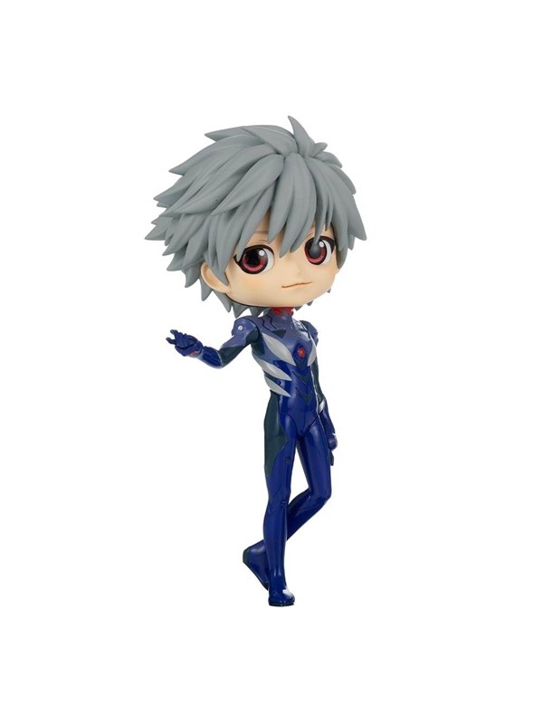 Banpresto - Evangelion: New Theatrical Edition - Q posket Kaworu Nagisa Plugsuit Style (ver.A) Figure 14 cm - Figur