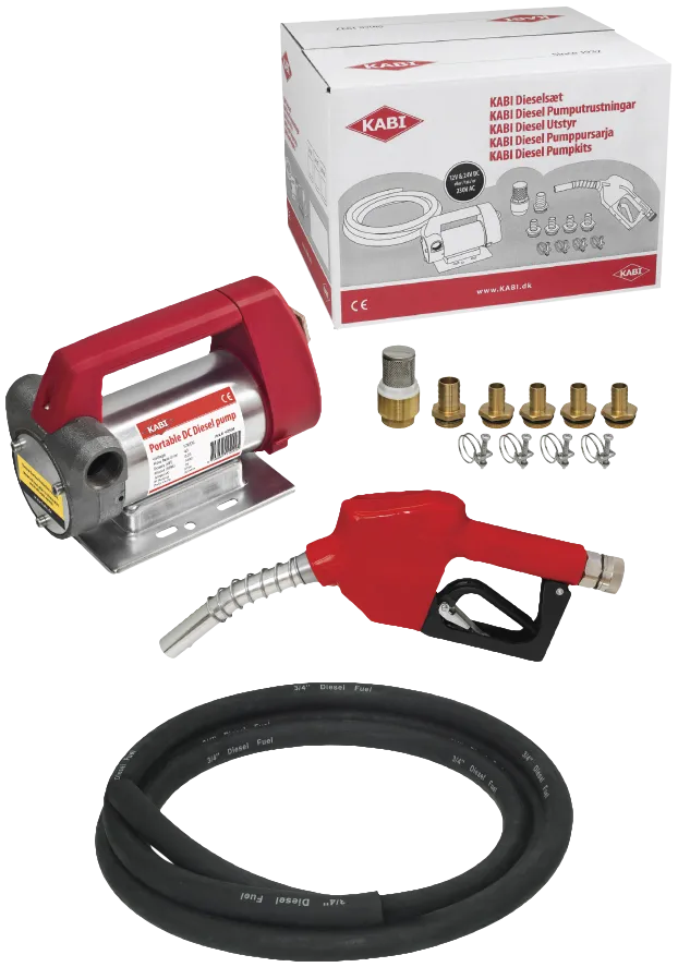 Dieselpumpesett med automatisk pistol 40 ltr/min 230V