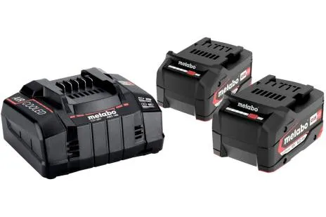 Batterisett med 2×18V/5,2Ah Li-Power + lader ACS 145