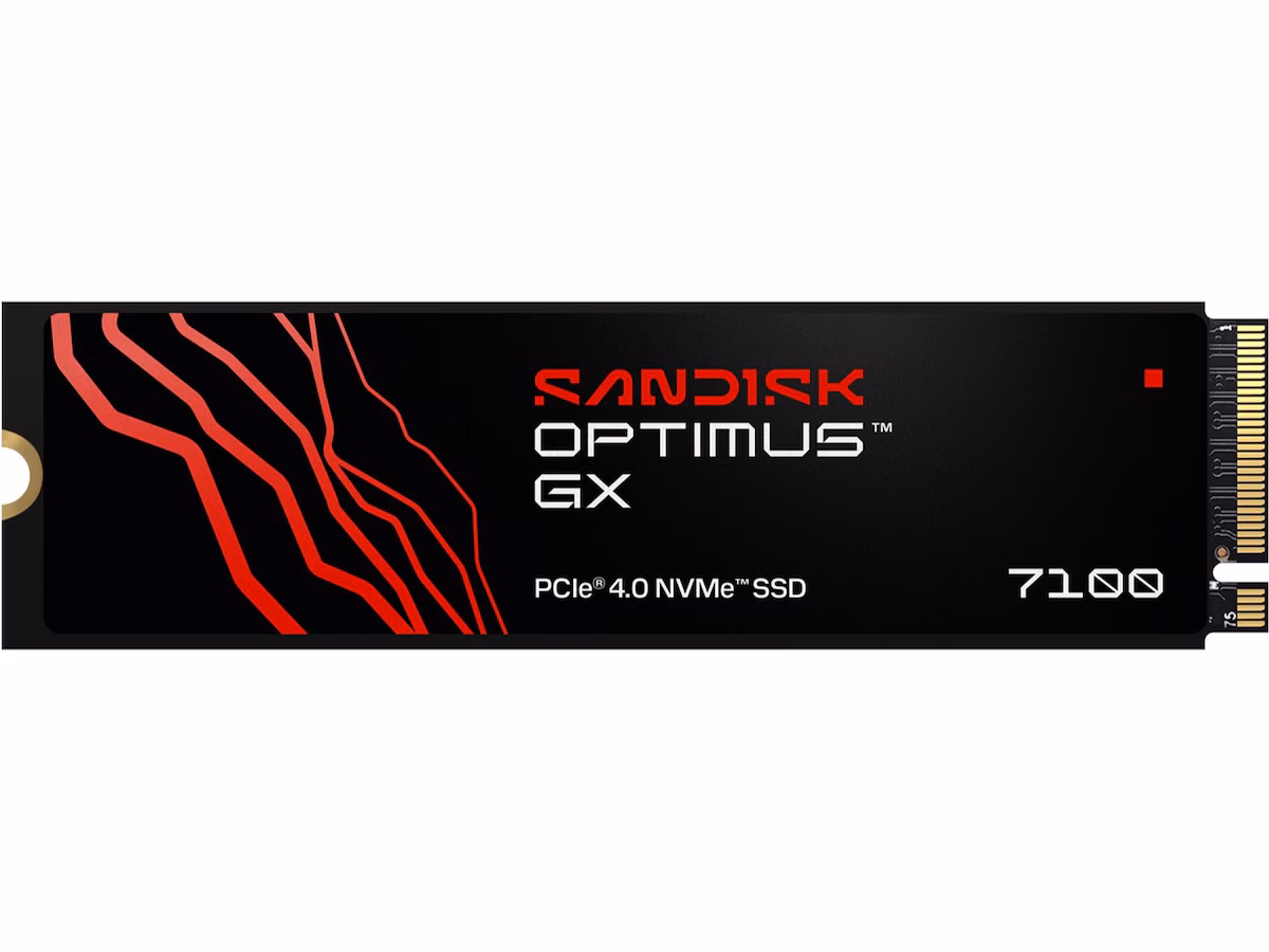 SANDISK Optimus GX 7100 SSD - 2TB - PCIe 4.0 - M.2 2280