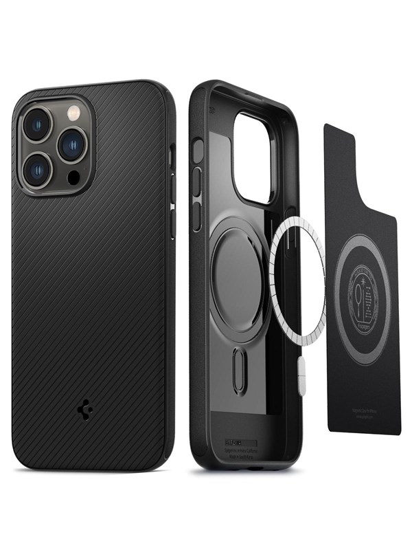 Spigen Mag Armor MagSafe - matte black - iPhone 14 Pro