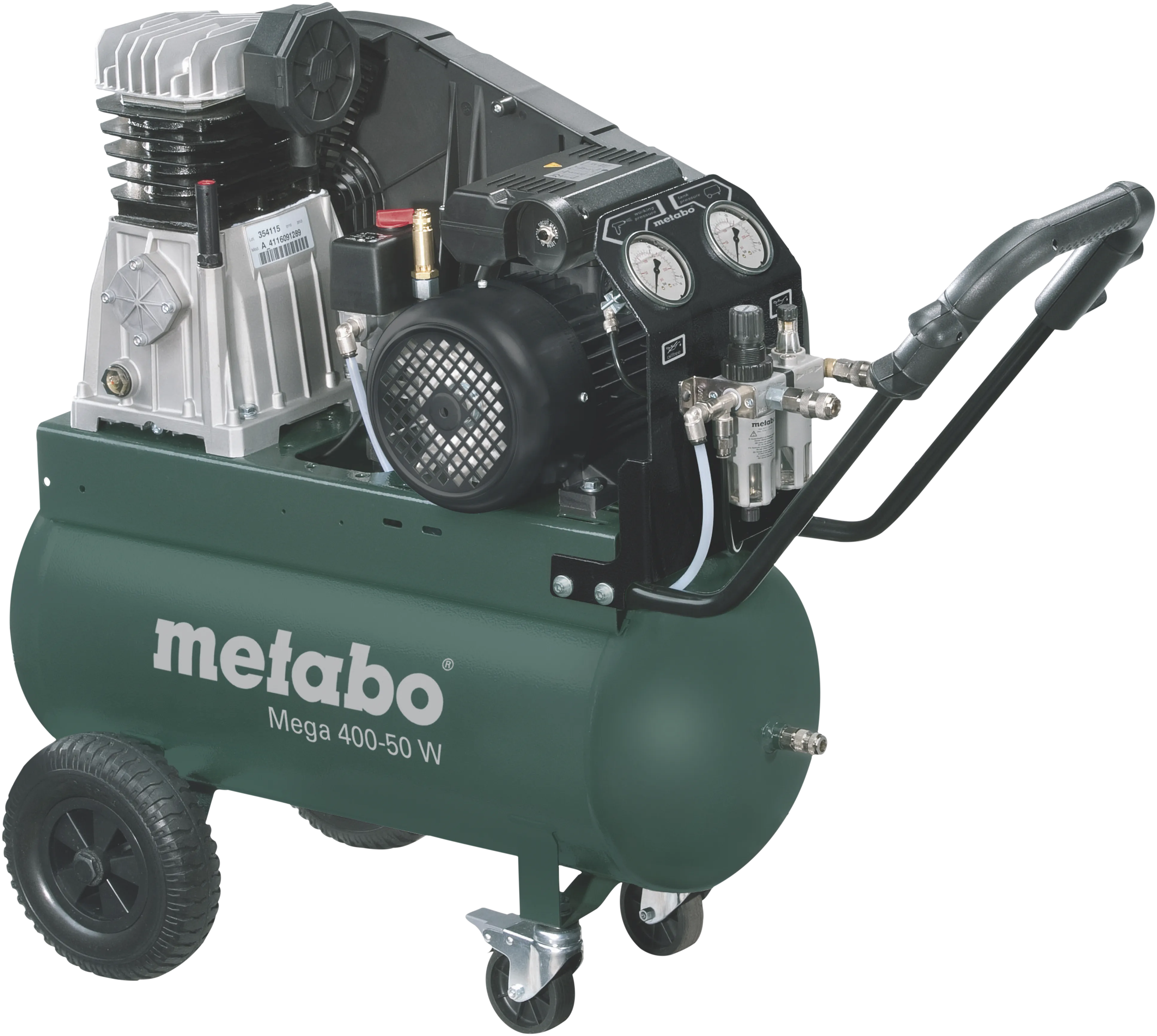 Kompressor Mega 400-50 W 10bar 260ltr/min 230V