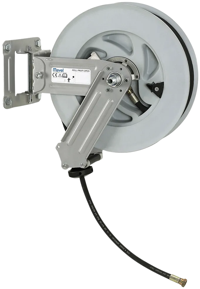 Slangeoppruller for olje, vann og luft 15 m x 3/8" slange