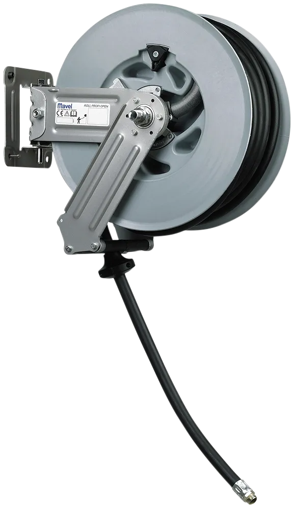 Mavel slangeopruller luft/vand åben 16 mtr 3/4"