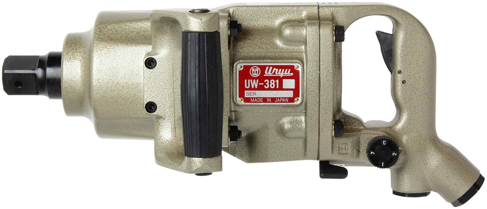 URYU pneum. slagnøgle lige 1" UW-381
