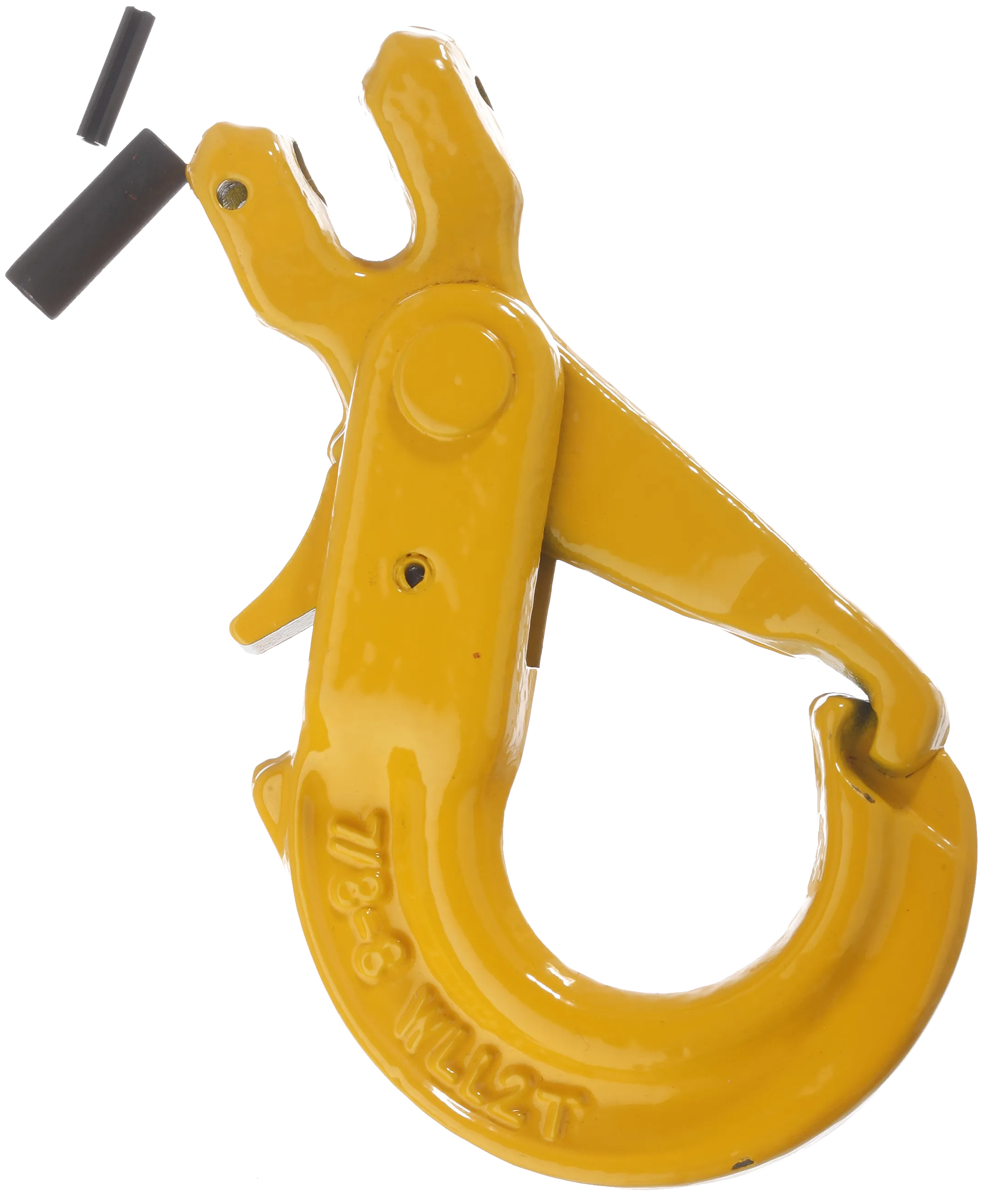 Gaffel nebbkrok kl.8 gul 13mm