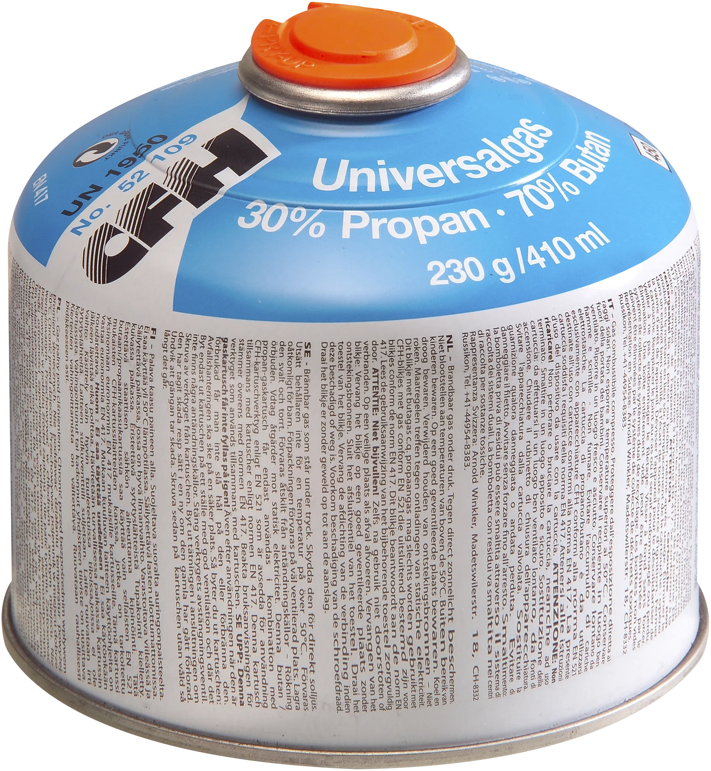 Gassboks CFH universal 230 g