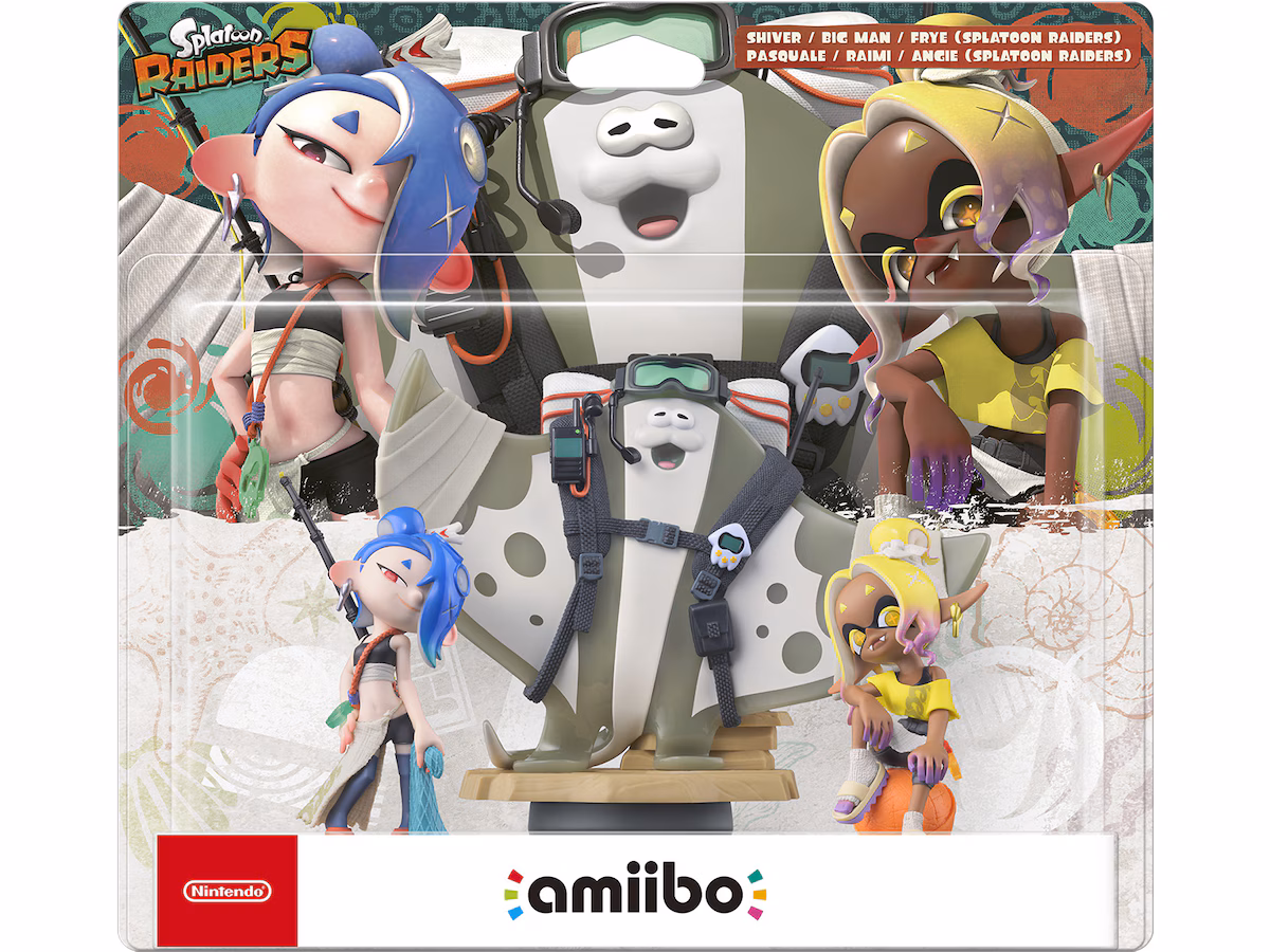 Nintendo amiibo Splatoon Raiders (3-Pack)
