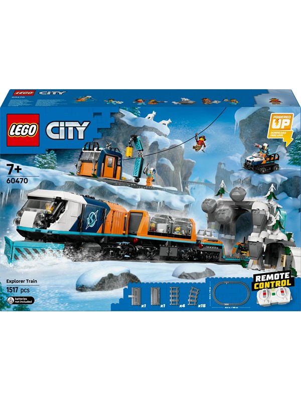 LEGO City 60470 Polarekspedisjonens ekspresstog