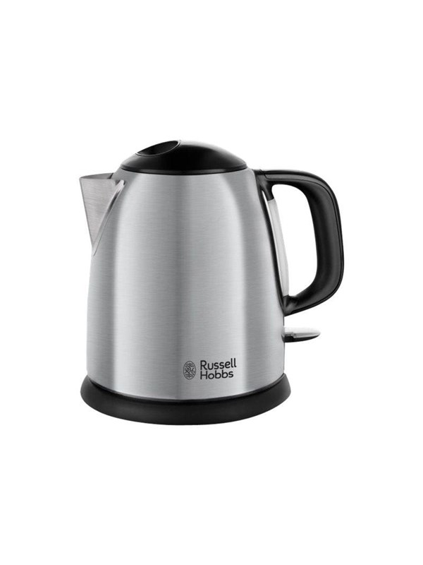Russell Hobbs Vannkoker Adventure 24991-70 - Matt svart / børstet rustfritt stål - 2400 W