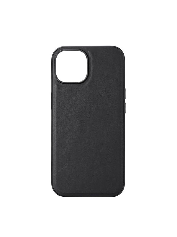 Buffalo Phone Case Leather Magseries Black - iPhone 15