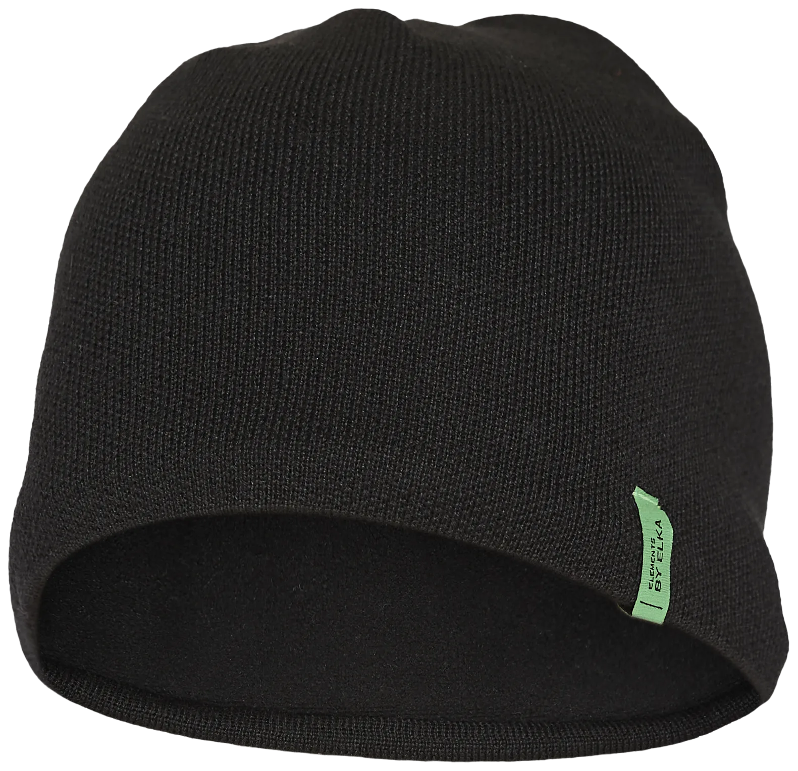 Strikkelue 136002 sort Str. one-size