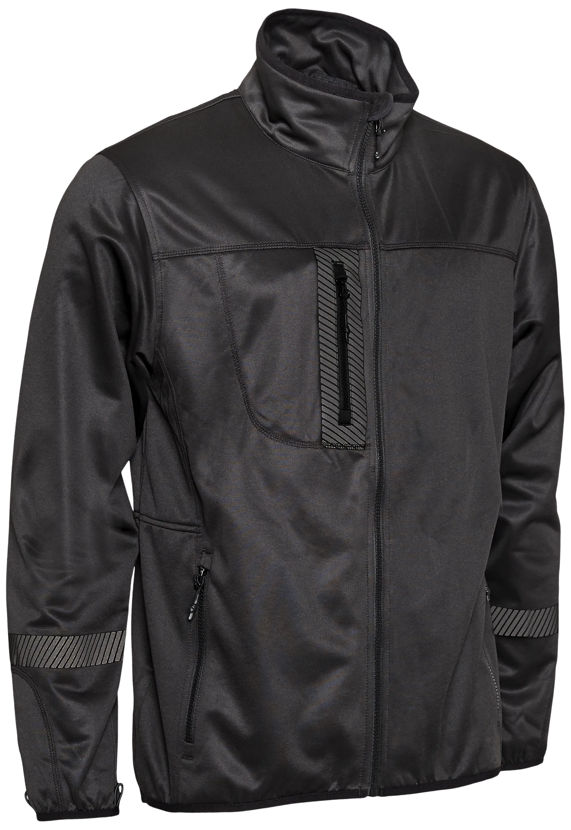 Midlayer zip-in jakke 150015 svart str. 4XL