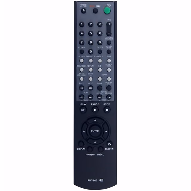 Fjernkontroll erstatning for RMT-D171A til Sony DVD